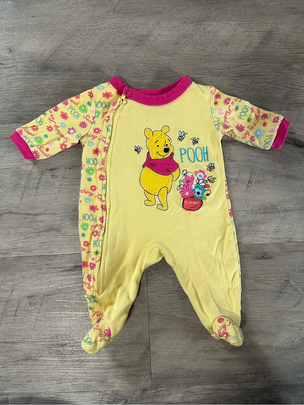 Disney Winnie the Pooh Footed One-Piece